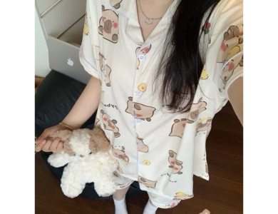 BỘ NGỦ NỮ CAXA 🦋 SET PIJAMA MẶC NHÀ 2 MÀU XANH CAM🦋