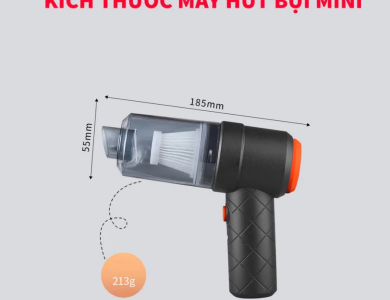 Máy Hút Bụi Mini Cầm Tay Không Dây Choice EL1-0401-1 Lực Hút 6000MPA Nhỏ Gọn, Pin Sạc Tiện Lợi